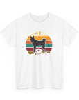 Unisex Dog Lover Tee | Retro Style Cotton T-Shirt for Pet Parents, Perfect Gift, Casual Wear, Fun Dog Apparel, Animal Lover Shirt