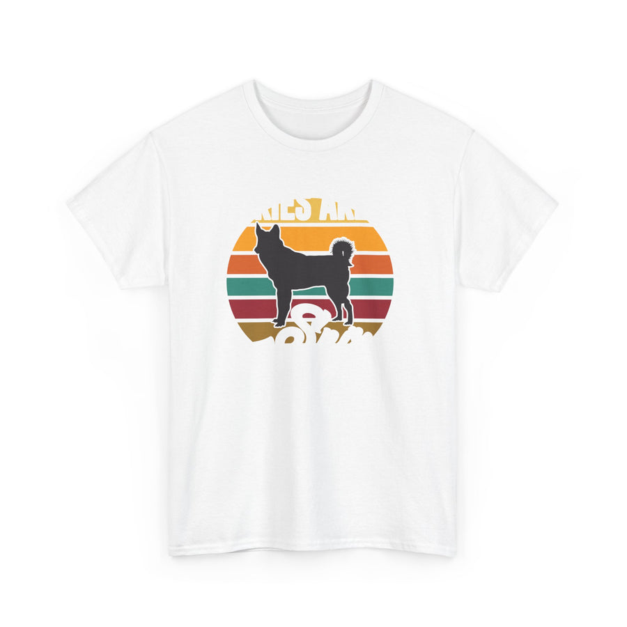 Unisex Dog Lover Tee | Retro Style Cotton T-Shirt for Pet Parents, Perfect Gift, Casual Wear, Fun Dog Apparel, Animal Lover Shirt