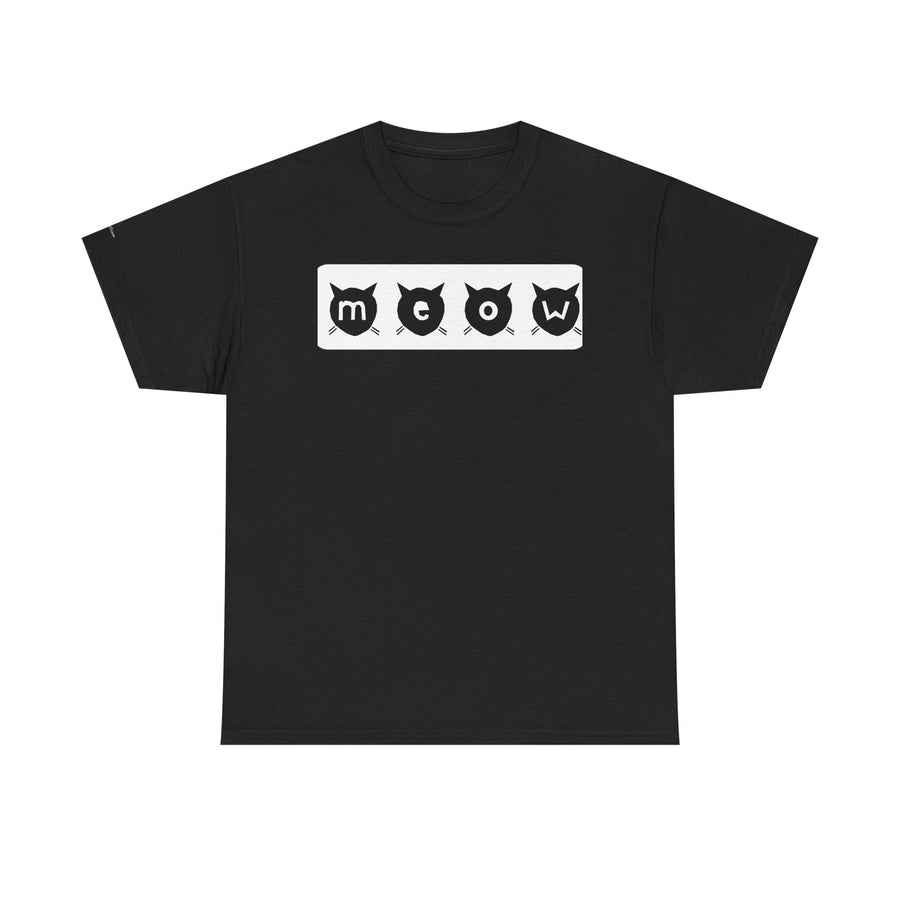 Playful Cat-Themed Unisex Heavy Cotton Tee, Funny Animal Shirt, Gift for Cat Lovers, Casual Wear, Perfect for Birthdays or Holidays