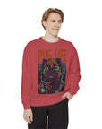 Pug Life Unisex Garment-Dyed Sweatshirt, Cute Dog Apparel, Animal Lover Gift, Cozy Sweatshirt, Pet Owner Fashion