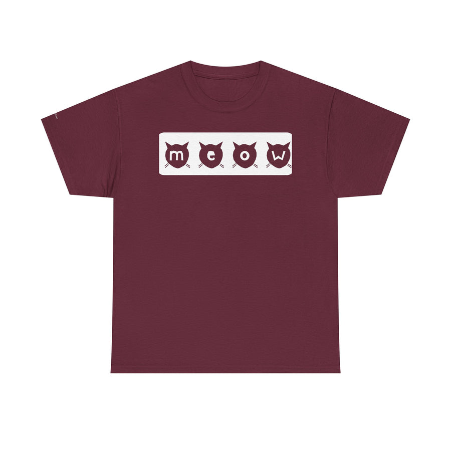 Playful Cat-Themed Unisex Heavy Cotton Tee, Funny Animal Shirt, Gift for Cat Lovers, Casual Wear, Perfect for Birthdays or Holidays