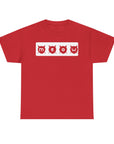 Playful Cat-Themed Unisex Heavy Cotton Tee, Funny Animal Shirt, Gift for Cat Lovers, Casual Wear, Perfect for Birthdays or Holidays