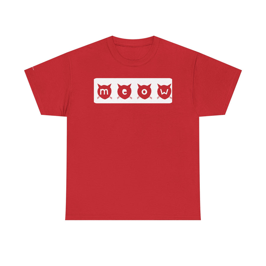 Playful Cat-Themed Unisex Heavy Cotton Tee, Funny Animal Shirt, Gift for Cat Lovers, Casual Wear, Perfect for Birthdays or Holidays