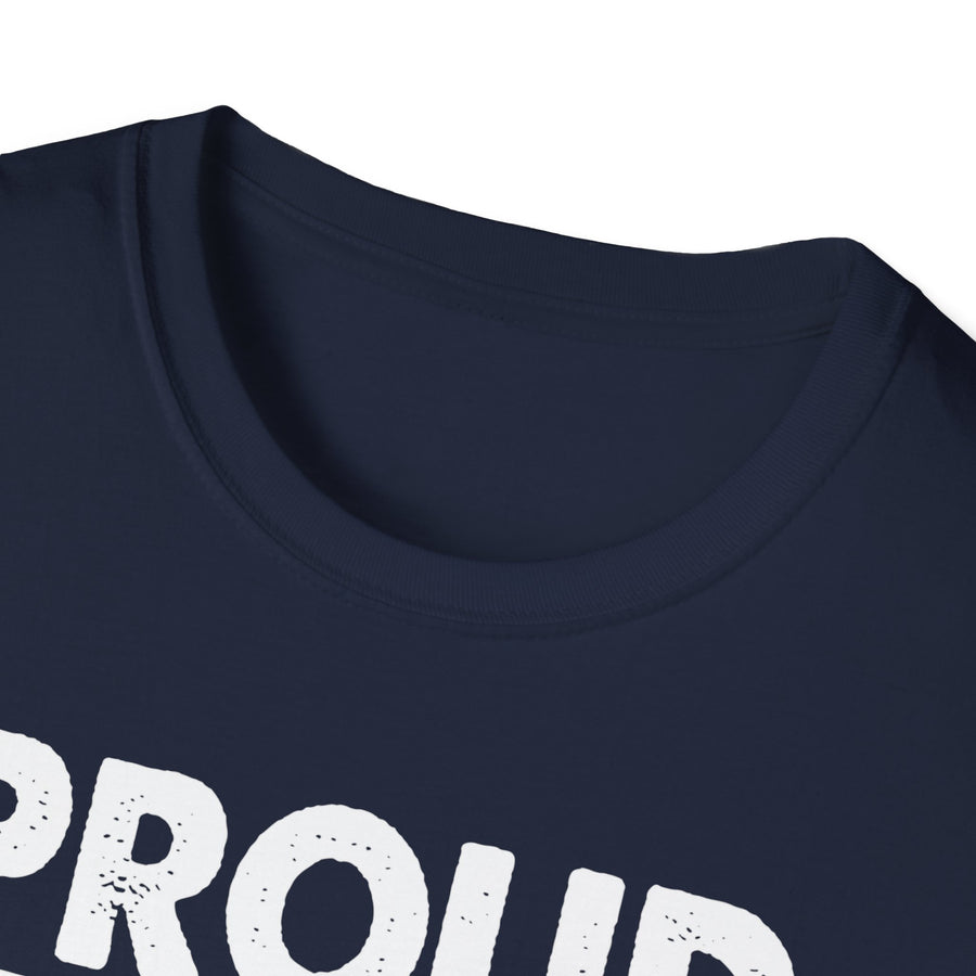Black PROUD NEW DAD T-Shirt