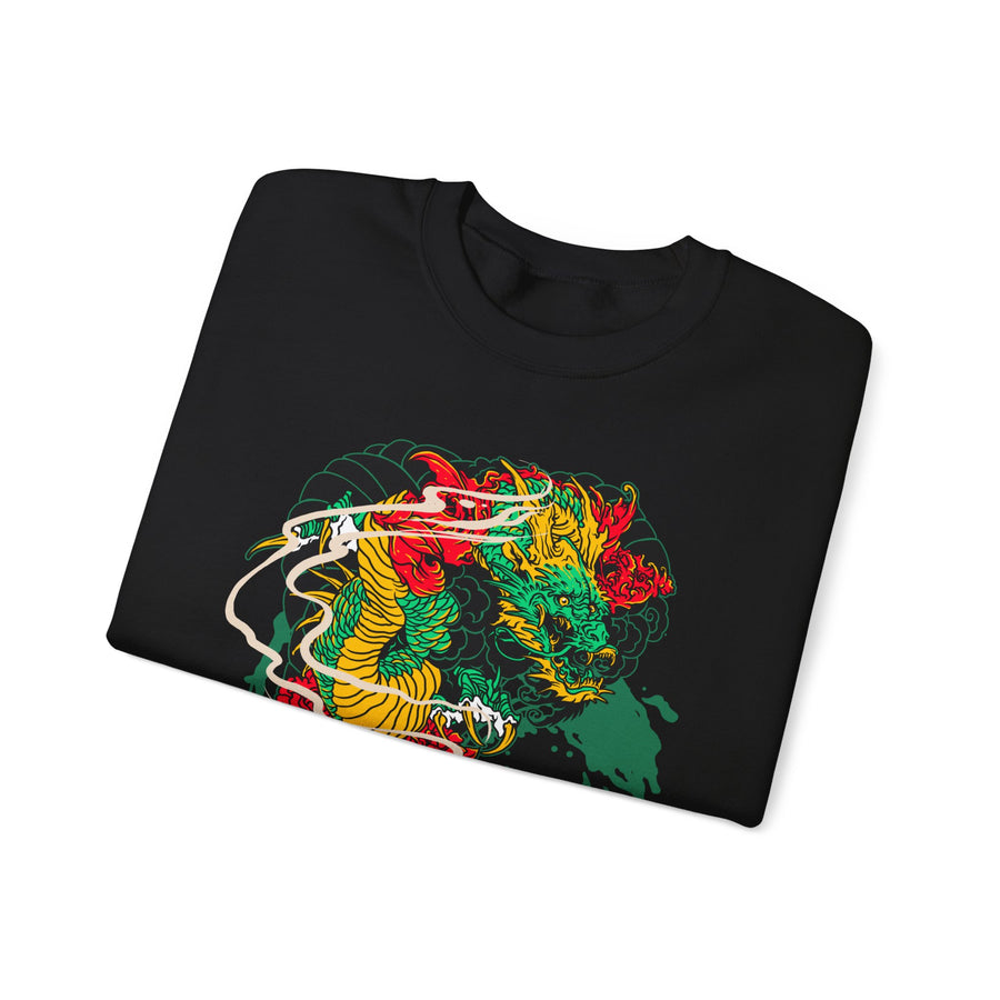Vibrant Unisex Crewneck Sweatshirt with Unique Artwork, Cozy Gift for Art Lovers, Statement Apparel, Ideal for Casual Wear, Unisex Sweater