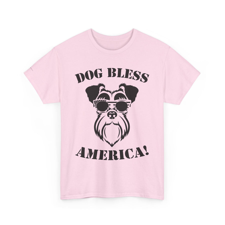 Dog Bless America Tee, Funny Dog Lover Shirt, Pet Owner Gift, Unisex Graphic Tee, Animal Lover Apparel, Casual Cotton T-Shirt
