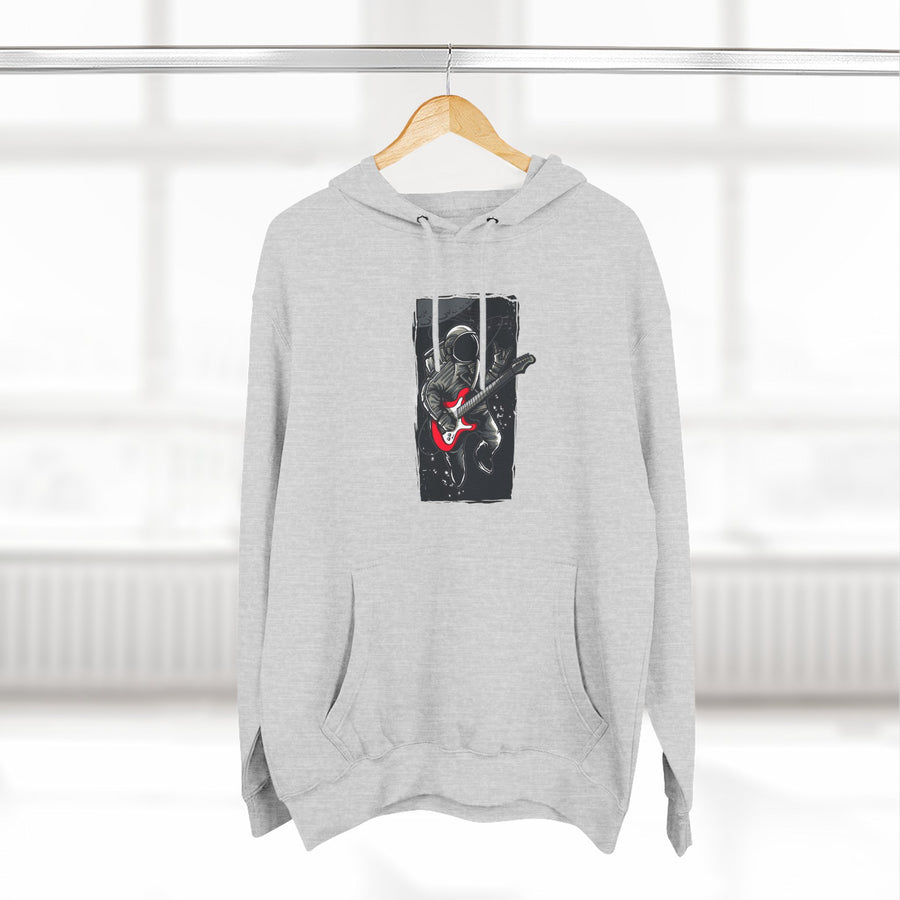 Rock Your Style Three-Panel Fleece Hoodie - Perfect for Concerts, Casual Wear, Gifts for Musicians, Cozy Layering, Unisex Fashion