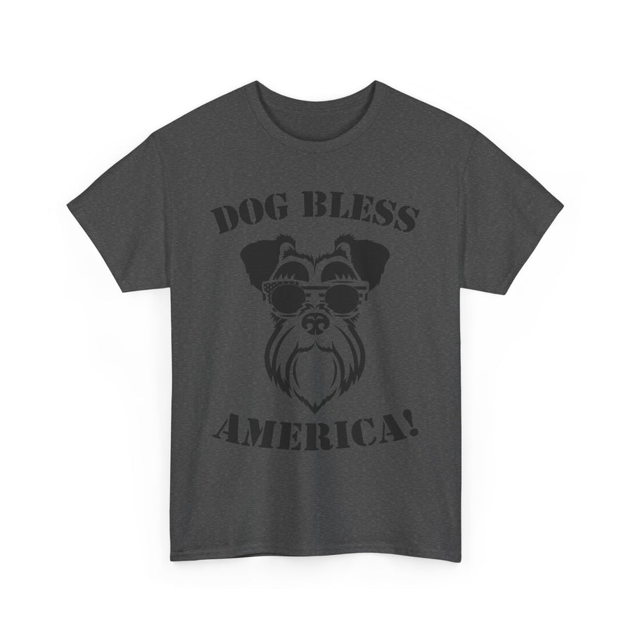 Dog Bless America Tee, Funny Dog Lover Shirt, Pet Owner Gift, Unisex Graphic Tee, Animal Lover Apparel, Casual Cotton T-Shirt