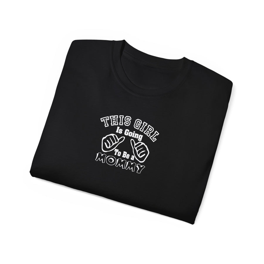 Stylish Fitness Tee for Moms, This Girl is Gaining Mommy Strength, Gift for Active Moms, Workout Shirt, Casual Wear, Unisex Cotton Tee
