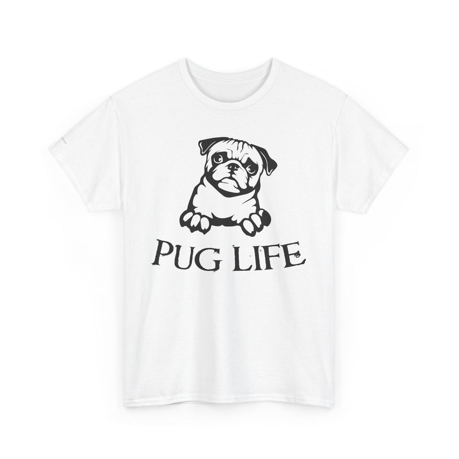Pug Life Unisex Tee, Fun Pet Lover Shirt, Dog Mom Gift, Quirky Animal Graphic Tee, Casual Everyday Wear