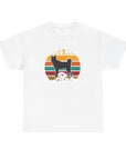 Unisex Dog Lover Tee | Retro Style Cotton T-Shirt for Pet Parents, Perfect Gift, Casual Wear, Fun Dog Apparel, Animal Lover Shirt