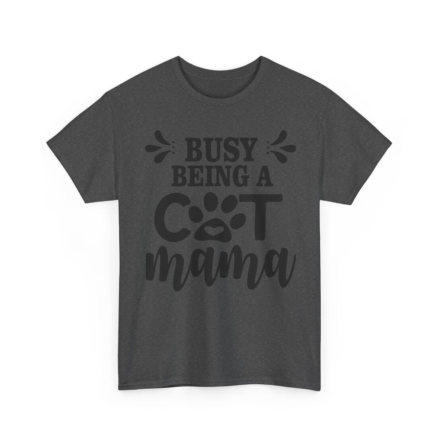 Busy Being a Cat Mama Unisex Heavy Cotton Tee, Cute Cat Lover Shirt, Gifts for Cat Moms, Pet Owner Apparel, Animal Lovers Tee, Unique [...]