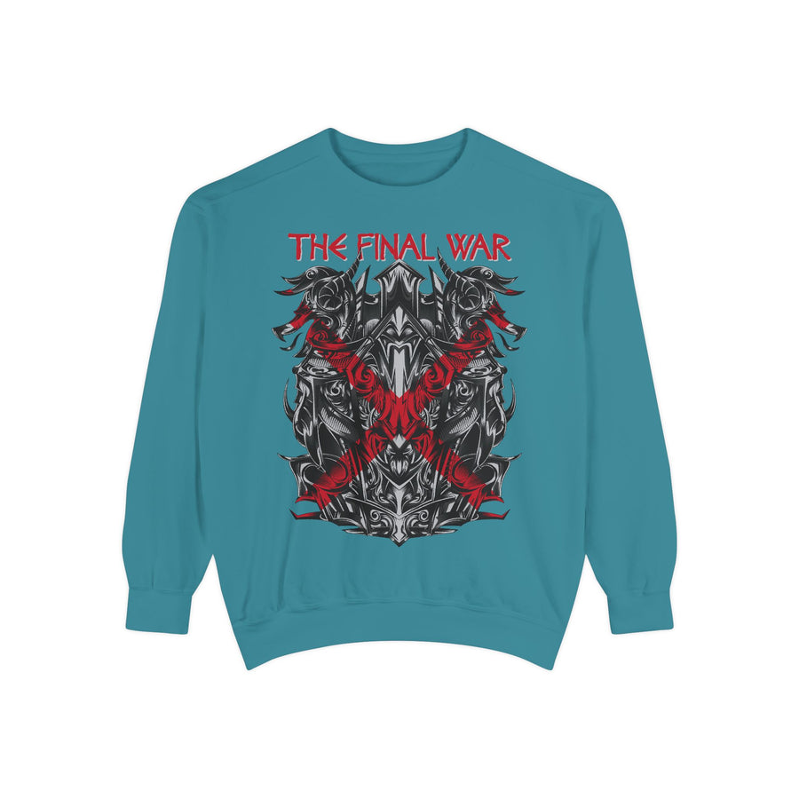The Final War Unisex Sweatshirt, Casual Unisex Apparel, Graphic Sweatshirt, Streetwear, Unique Gift for Him/Her