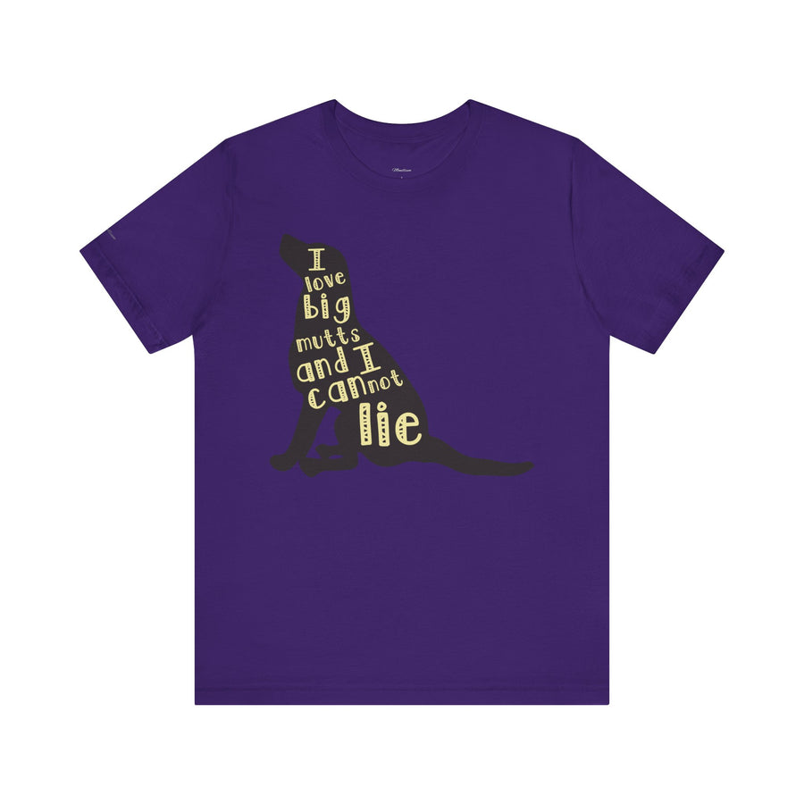 Dog Lover Graphic Tee - I Love Big Mutts, Unisex Shirt, Pet Gift, Casual Wear, Animal Lover Apparel, Birthday Gift