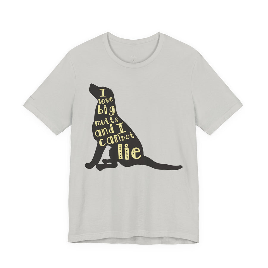 Dog Lover Graphic Tee - I Love Big Mutts, Unisex Shirt, Pet Gift, Casual Wear, Animal Lover Apparel, Birthday Gift
