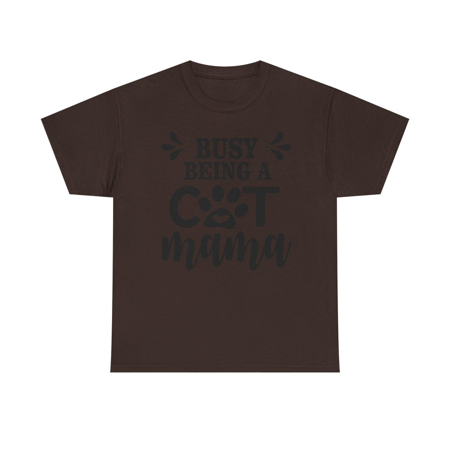 Busy Being a Cat Mama Unisex Heavy Cotton Tee, Cute Cat Lover Shirt, Gifts for Cat Moms, Pet Owner Apparel, Animal Lovers Tee, Unique [...]