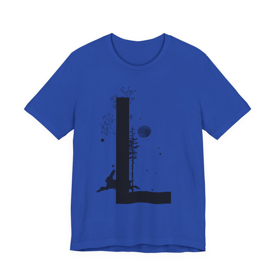 Artistic Letter L Tee for Creative Souls, Unisex Graphic Shirt, Comfortable Casual Wear, Perfect Gift for Art Lovers, Ideal for [...]