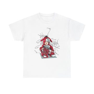 Urban Graffiti Unisex Tee, Stylish Cotton Tee, Streetwear T-Shirt, Trendy Graphic Tee, Casual Everyday Wear, Gift for Art Lovers