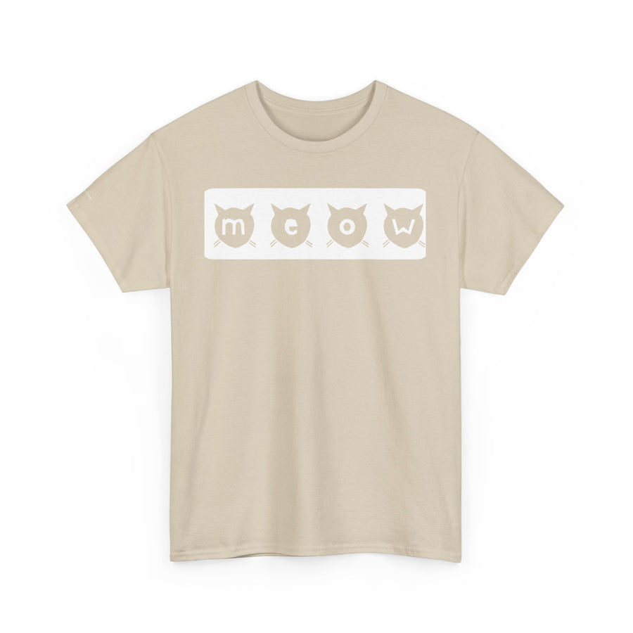 Playful Cat-Themed Unisex Heavy Cotton Tee, Funny Animal Shirt, Gift for Cat Lovers, Casual Wear, Perfect for Birthdays or Holidays