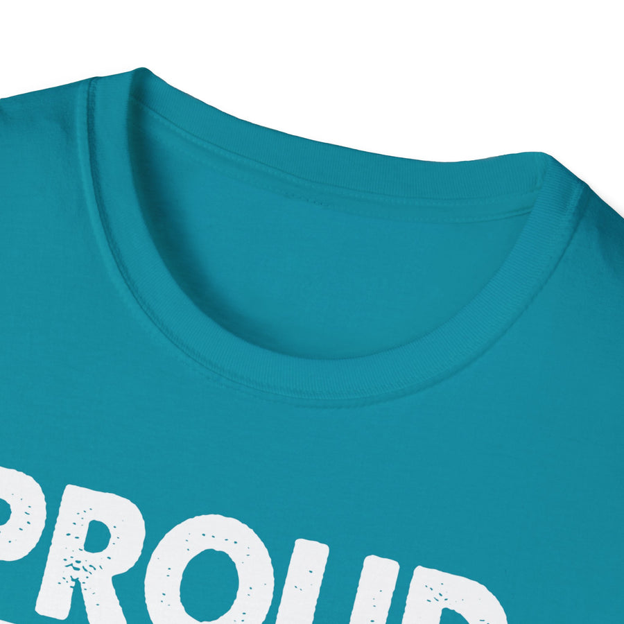 Black PROUD NEW DAD T-Shirt