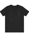 Nature-Inspired Initial Tee, Unisex T-Shirt for Nature Lovers, Personalized Gift, Graphic Tee for Casual Wear, Eco-Friendly Apparel