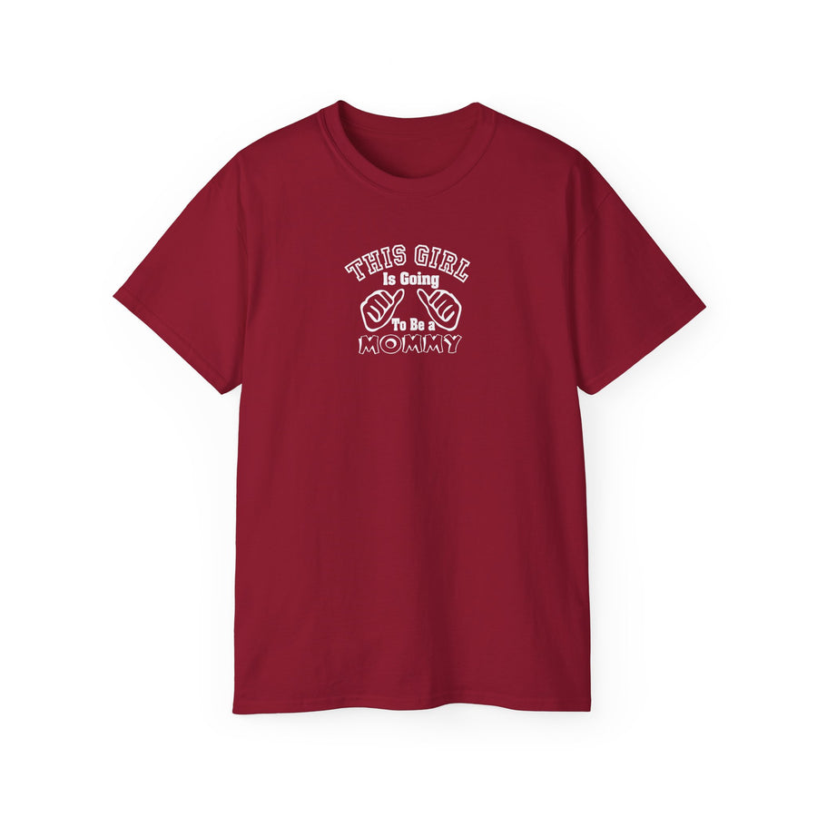 Stylish Fitness Tee for Moms, This Girl is Gaining Mommy Strength, Gift for Active Moms, Workout Shirt, Casual Wear, Unisex Cotton Tee