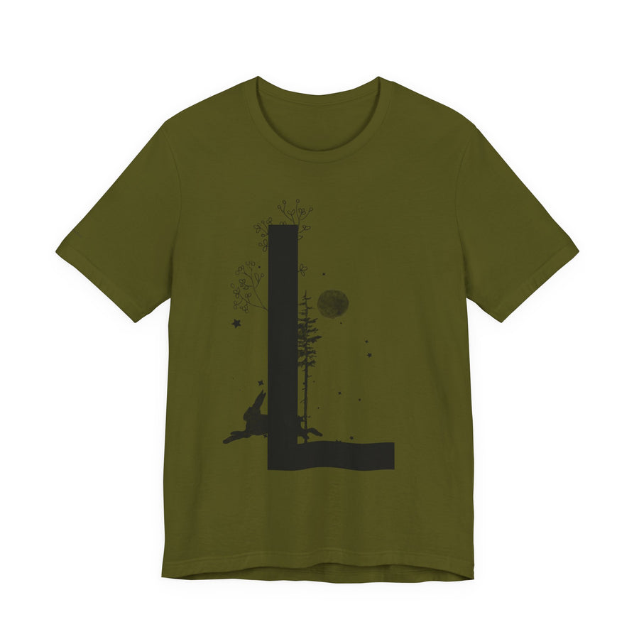 Artistic Letter L Tee for Creative Souls, Unisex Graphic Shirt, Comfortable Casual Wear, Perfect Gift for Art Lovers, Ideal for [...]