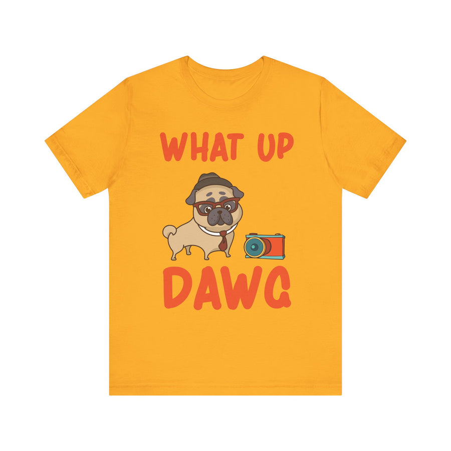 Pug Humor Tee, Cute Dog Shirt for Pet Lovers, Funny Gift for Dog Owners, Casual Wear for Animal Lovers, Pet Lover T-Shirt
