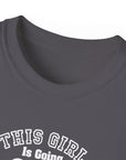 Stylish Fitness Tee for Moms, This Girl is Gaining Mommy Strength, Gift for Active Moms, Workout Shirt, Casual Wear, Unisex Cotton Tee