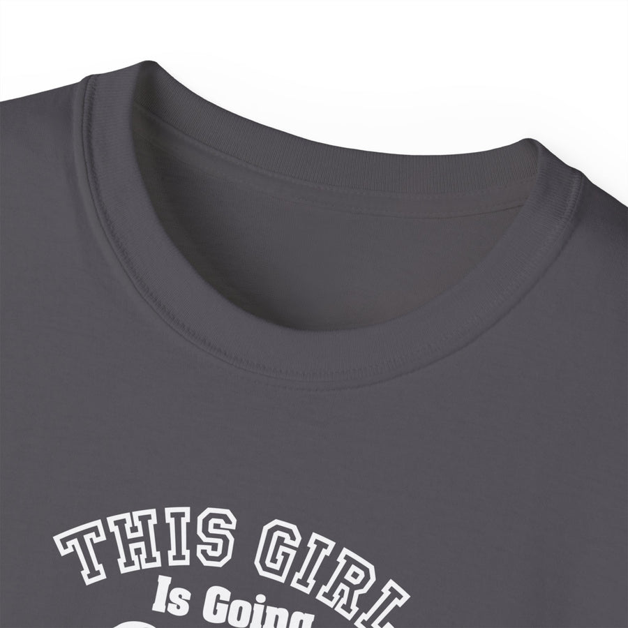 Stylish Fitness Tee for Moms, This Girl is Gaining Mommy Strength, Gift for Active Moms, Workout Shirt, Casual Wear, Unisex Cotton Tee