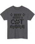 Busy Being a Cat Mama Unisex Heavy Cotton Tee, Cute Cat Lover Shirt, Gifts for Cat Moms, Pet Owner Apparel, Animal Lovers Tee, Unique [...]