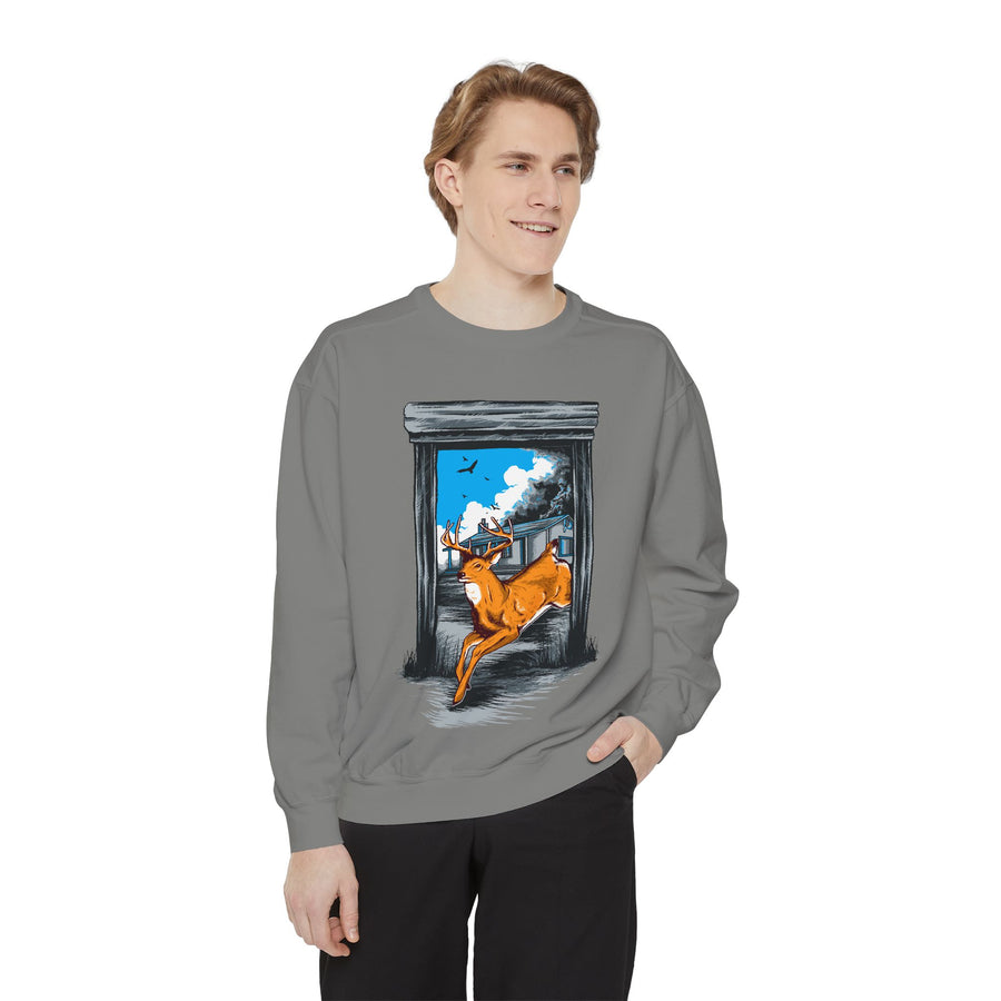 Unisex Adventure Sweatshirt - Cozy, Artistic Apparel for Nature Lovers, Perfect for Gifts, Birthdays, or Everyday Wear