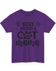 Busy Being a Cat Mama Unisex Heavy Cotton Tee, Cute Cat Lover Shirt, Gifts for Cat Moms, Pet Owner Apparel, Animal Lovers Tee, Unique [...]