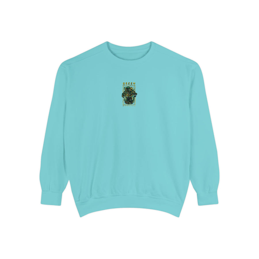Garment-Dyed Sweatshirt with Nature-Inspired Print, Cozy Fashion for Gardening Enthusiasts, Perfect Gift for Plant Lovers, Ideal for [...]