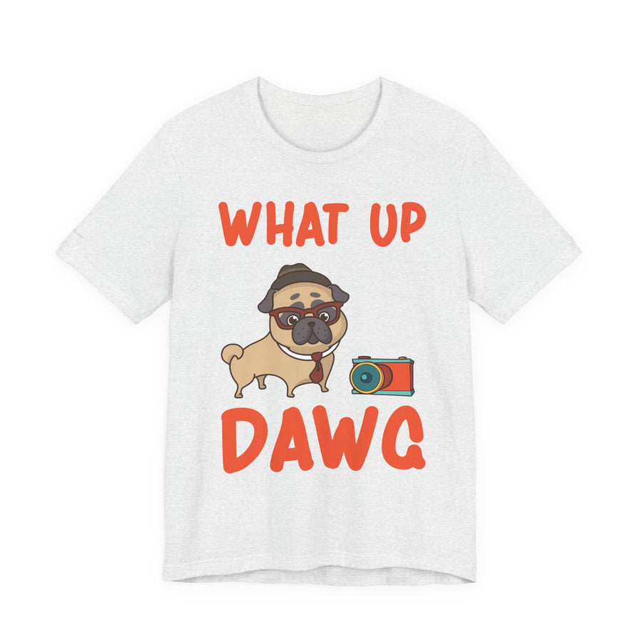 Pug Humor Tee, Cute Dog Shirt for Pet Lovers, Funny Gift for Dog Owners, Casual Wear for Animal Lovers, Pet Lover T-Shirt