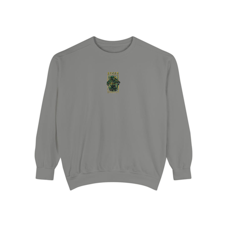 Garment-Dyed Sweatshirt with Nature-Inspired Print, Cozy Fashion for Gardening Enthusiasts, Perfect Gift for Plant Lovers, Ideal for [...]
