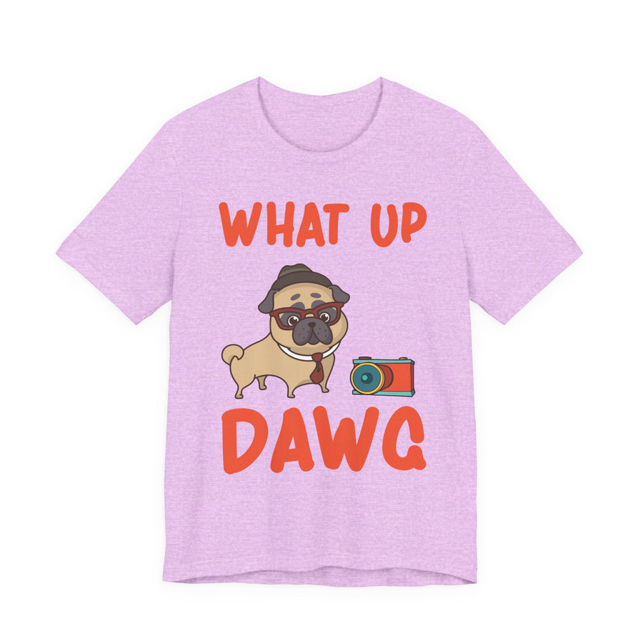 Pug Humor Tee, Cute Dog Shirt for Pet Lovers, Funny Gift for Dog Owners, Casual Wear for Animal Lovers, Pet Lover T-Shirt