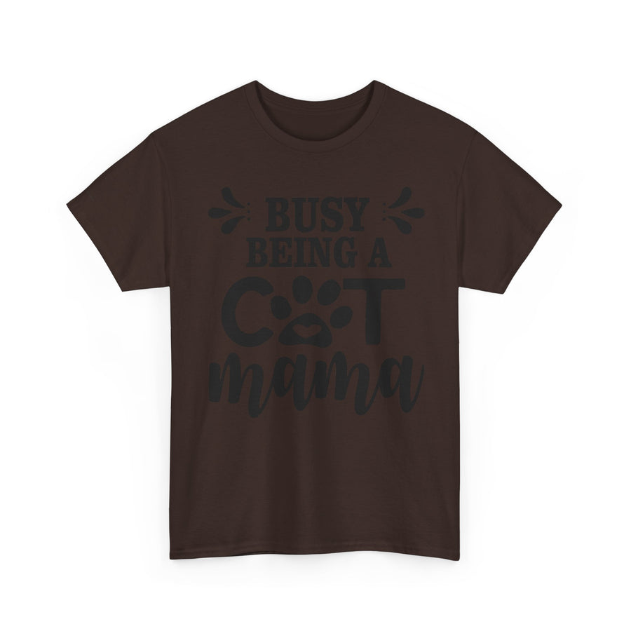 Busy Being a Cat Mama Unisex Heavy Cotton Tee, Cute Cat Lover Shirt, Gifts for Cat Moms, Pet Owner Apparel, Animal Lovers Tee, Unique [...]