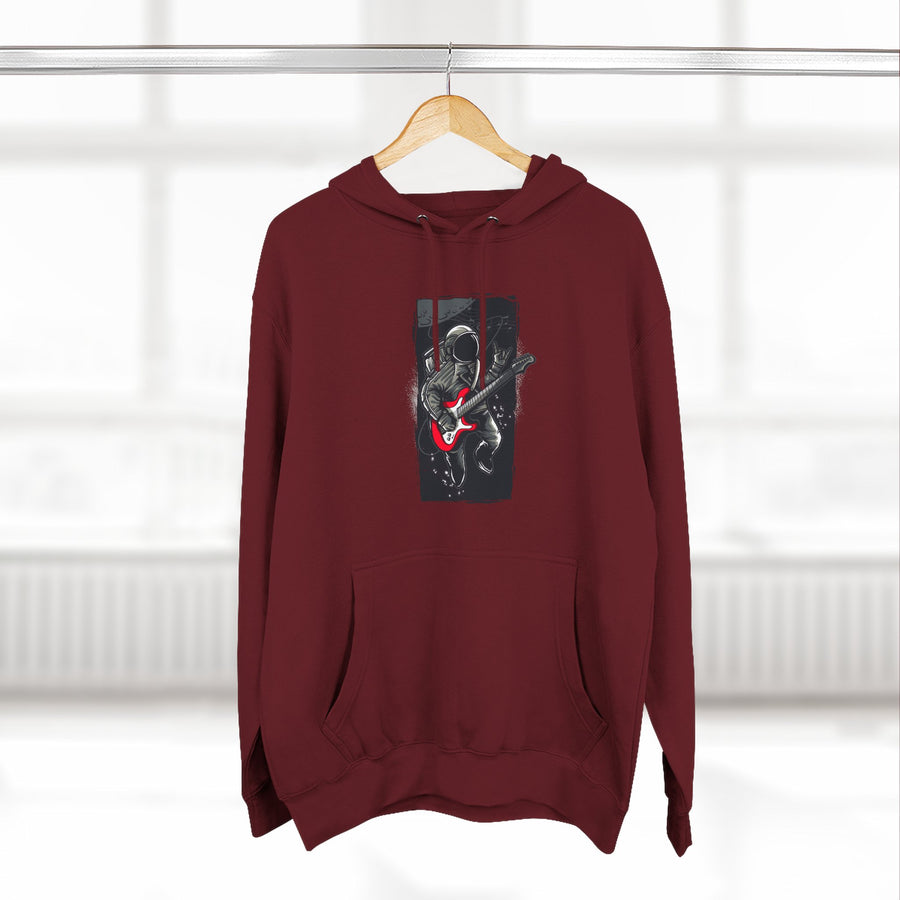 Rock Your Style Three-Panel Fleece Hoodie - Perfect for Concerts, Casual Wear, Gifts for Musicians, Cozy Layering, Unisex Fashion