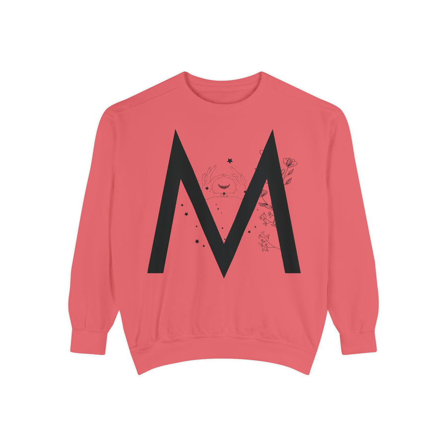 Chic Monogrammed Sweatshirt, Cozy Gift for Her or Him, Perfect for Fall Layering, Personalized Apparel, Casual Weekend Wear