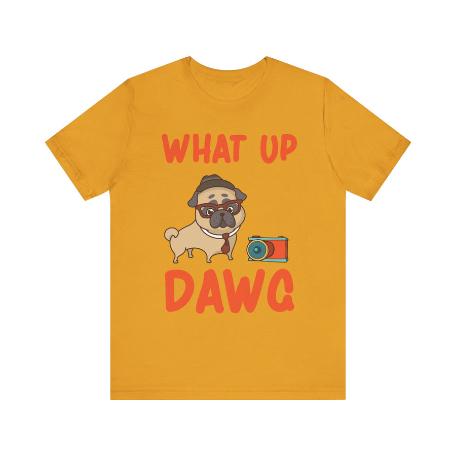Pug Humor Tee, Cute Dog Shirt for Pet Lovers, Funny Gift for Dog Owners, Casual Wear for Animal Lovers, Pet Lover T-Shirt
