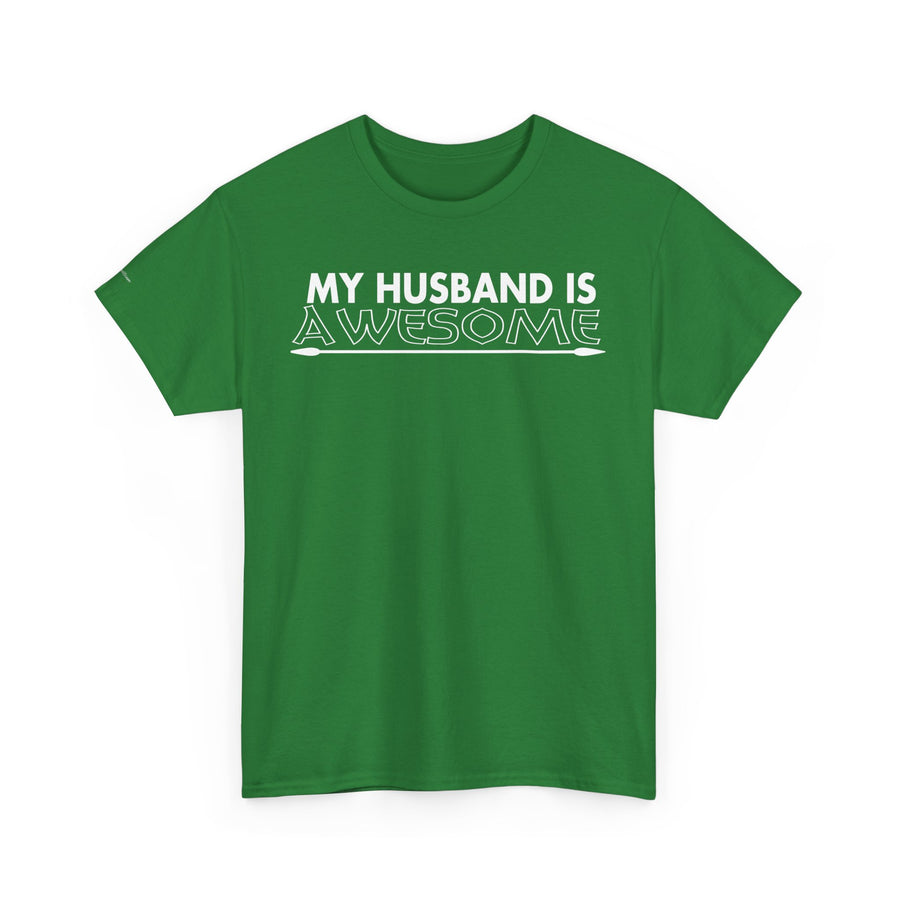 Awesome Husband Unisex Tee - Playful Typography Design