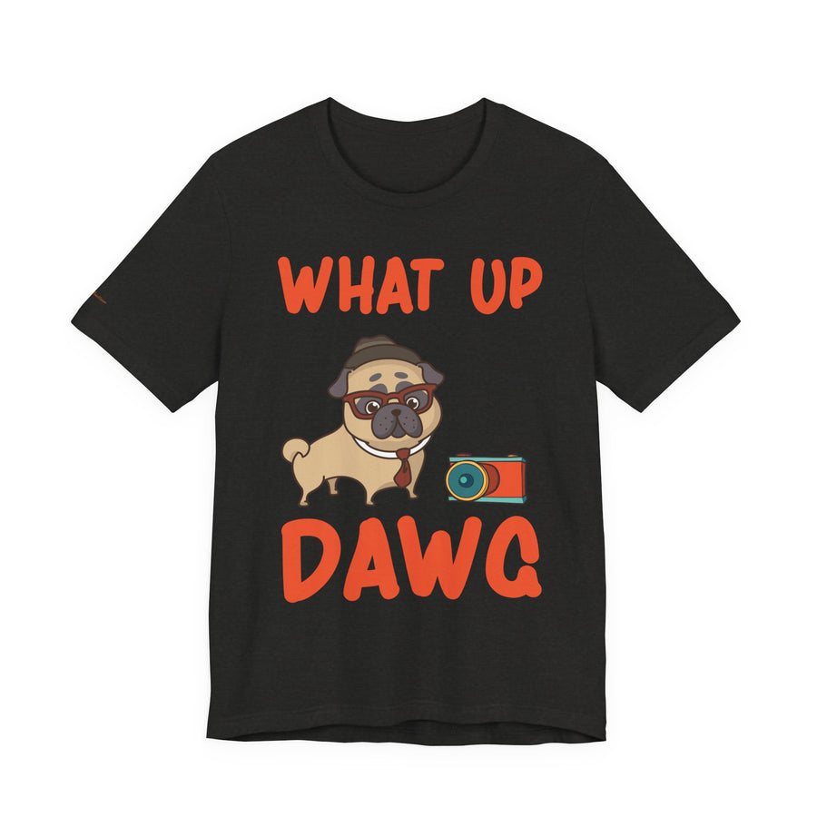 Pug Humor Tee, Cute Dog Shirt for Pet Lovers, Funny Gift for Dog Owners, Casual Wear for Animal Lovers, Pet Lover T-Shirt