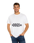 Cute Dog Lover T-Shirt, Pet Paw Print Tee, Unisex Casual Shirt, Gift for Dog Owners, Funny Dog Apparel, Everyday Wear