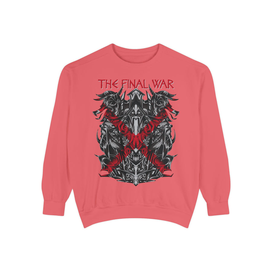 The Final War Unisex Sweatshirt, Casual Unisex Apparel, Graphic Sweatshirt, Streetwear, Unique Gift for Him/Her