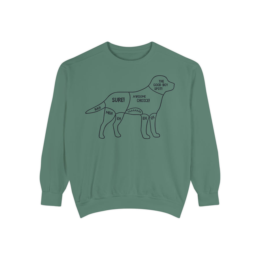 Pet Anatomy Sweatshirt, Unisex Cozy Top, Dog Lover Gift, Funny Animal Apparel, Casual Sweatshirt, Gift for Dog Owners