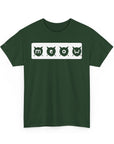 Playful Cat-Themed Unisex Heavy Cotton Tee, Funny Animal Shirt, Gift for Cat Lovers, Casual Wear, Perfect for Birthdays or Holidays