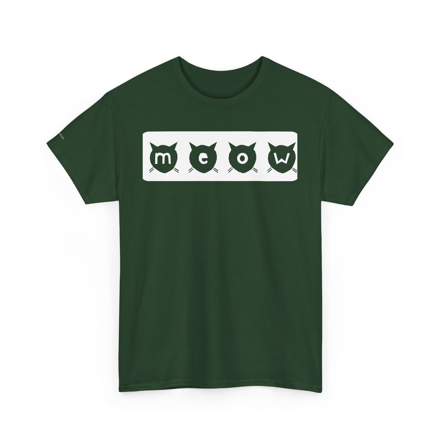 Playful Cat-Themed Unisex Heavy Cotton Tee, Funny Animal Shirt, Gift for Cat Lovers, Casual Wear, Perfect for Birthdays or Holidays