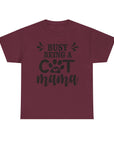 Busy Being a Cat Mama Unisex Heavy Cotton Tee, Cute Cat Lover Shirt, Gifts for Cat Moms, Pet Owner Apparel, Animal Lovers Tee, Unique [...]