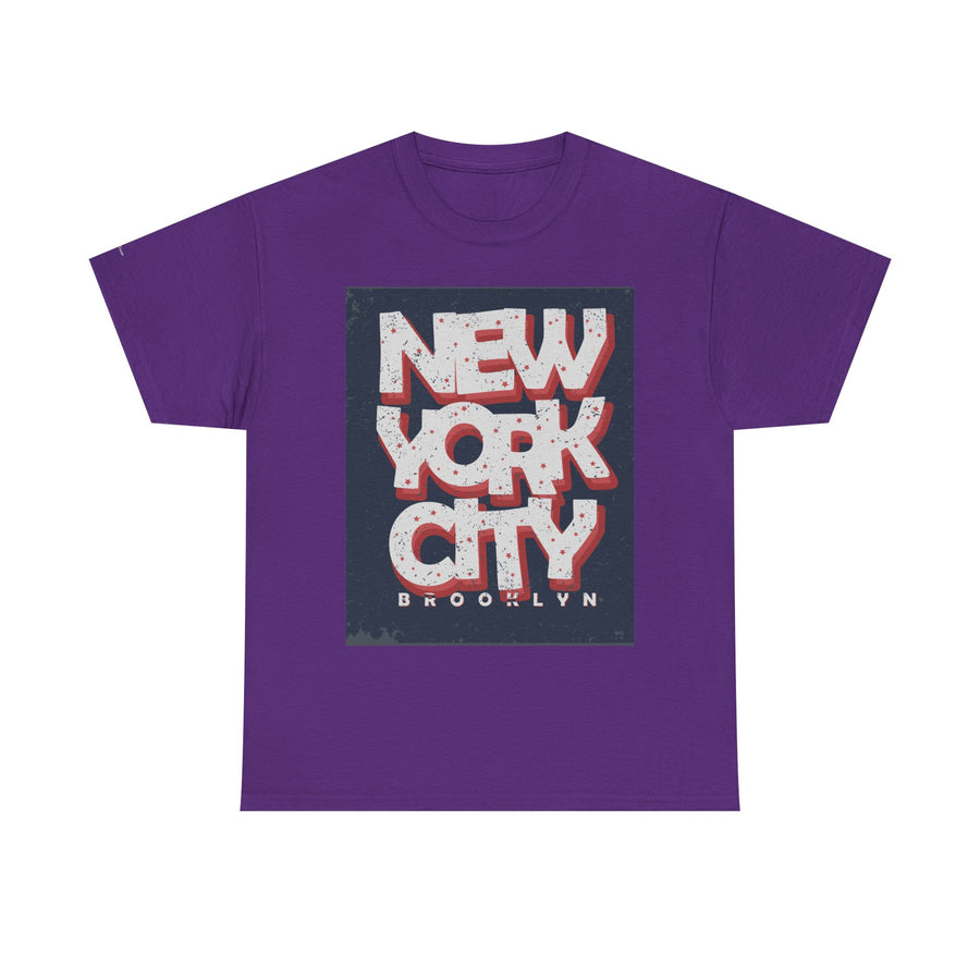 New York City Graphic Tee, Urban Streetwear, Gift for Travelers, Unisex Cotton T-Shirt, Casual Daily Wear